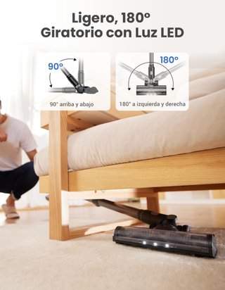 Aspirador Proscenic P11 sin cable