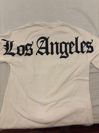Camiseta Los Angeles Blanca