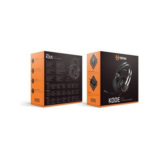 KROM KODE Auriculares gaming con micrófono y
