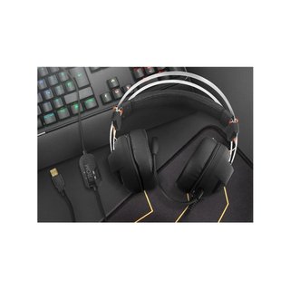 KROM KODE Auriculares gaming con micrófono y