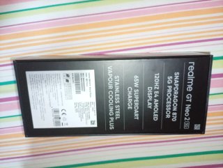 Realme gtneo2 5g  para reparar o piezas.Cajaorigin