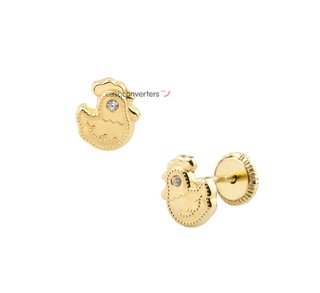 pendientes oro 18k