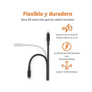 Amazon Basics cable USB carga rápida