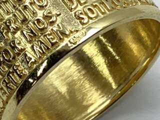 anillo oro 18k