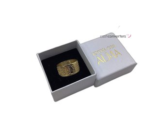 anillo oro 18k