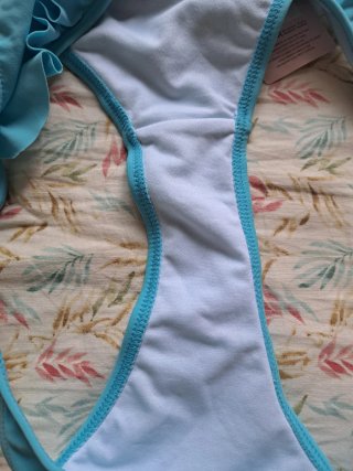 Bikini Azul Ajustable Mujer Talla L Nuevo