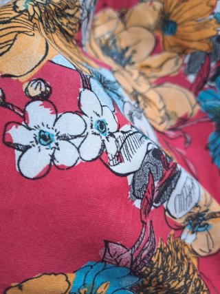 Vestido estampado floral M