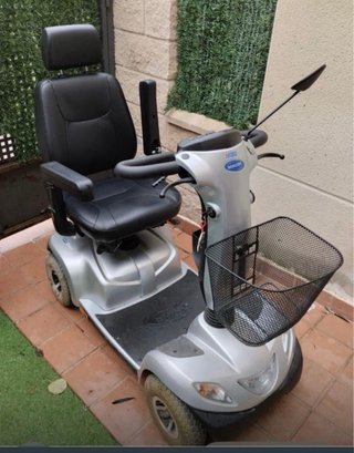 Scooter Invacare Orion 4 Ruedas Plata