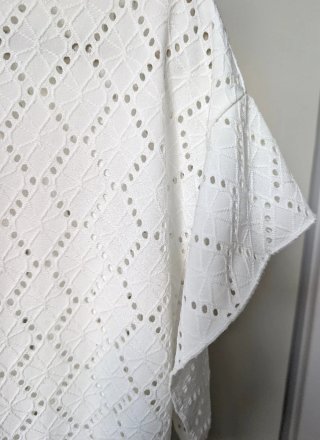 Blusa Zara Blanca Talla XL