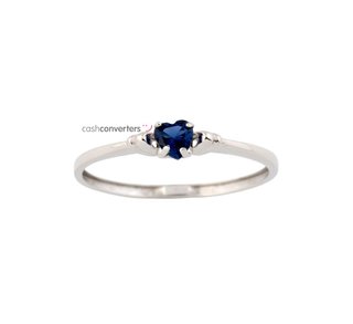 anillo oro 18k con piedra con circonita