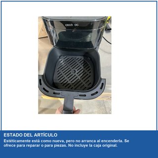 - Cecotec Cecofry DuoHeat 6000 freidora aire 6L
