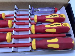juego destornilladores wiesemann 80218
