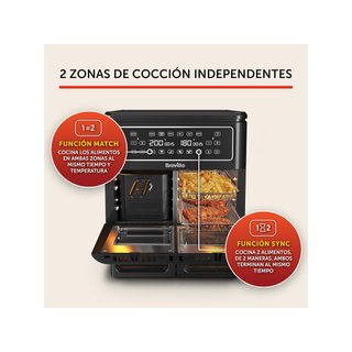 - Breville VDF130X freidora aire doble digital