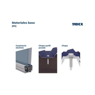 INDEX Fixing Systems RS Tornillos acero punta
