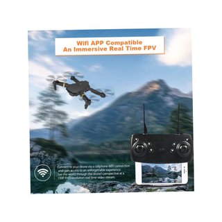 Brother DR1050 Drone cuadricóptero plegable con