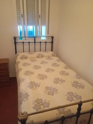 Cama antigua 90cm metal y madera