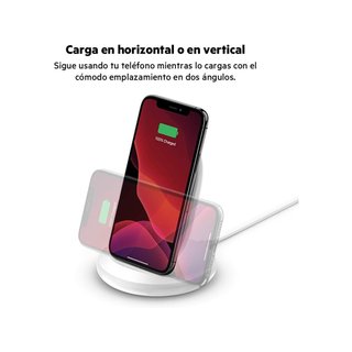 Belkin Soporte Carga Inalámbrica 15W BoostCharge