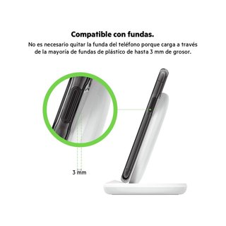 Belkin Soporte Carga Inalámbrica 15W BoostCharge