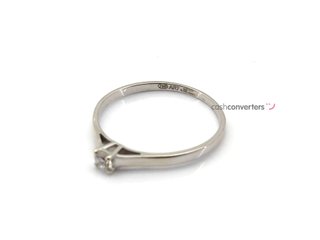 sortija oro 18k con piedra con diamante