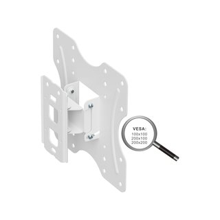 PureMounts soporte TV giratorio inclinable 23-42"