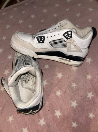 Nike Air Jordan 4 Bianche e Nere