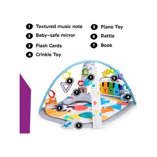 Baby Einstein Kickin' Tunes gimnasio musical luces
