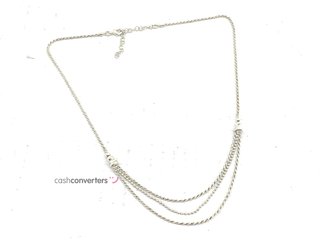 gargantilla plata 925mm 22cm