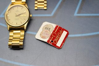 Reloj de pulsera Omega Seamaster Quartz. Vintage, años 70-80.
