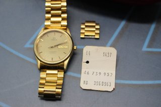 Reloj de pulsera Omega Seamaster Quartz. Vintage, años 70-80.