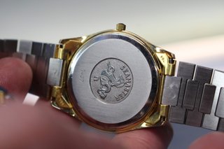 Reloj de pulsera Omega Seamaster Quartz. Vintage, años 70-80.