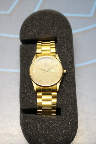 Reloj de pulsera Omega Seamaster Quartz. Vintage, años 70-80.