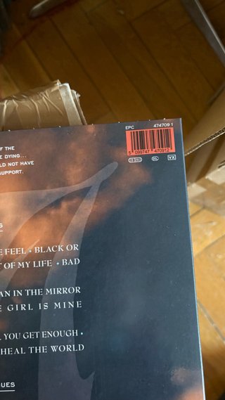 Michael Jackson History 3 LP Set