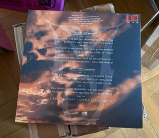 Michael Jackson History 3 LP Set