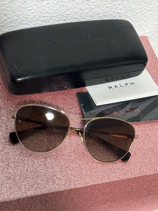 Gafas de Sol Ralph Lauren Aviador Doradas