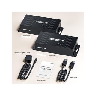 BolAAzuL extensor KVM HDMI USB 1080P