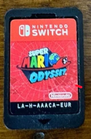 Cartucho Nintendo Switch Super Mario Odyssey
