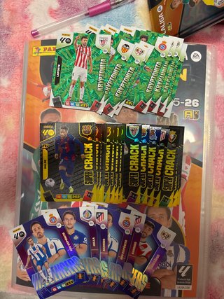 Cartas Adrenalyn XL LaLiga 2025/26