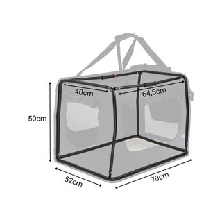 lionto caja transporte cómoda resistente plegable
