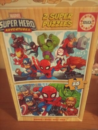 Puzzles Educa Marvel Super Hero Adventures