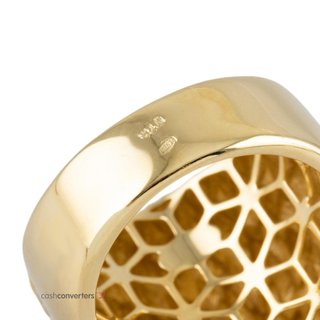 sello oro 18k con piedra