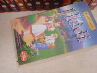 VHS Heidi El cuento clásico chungo