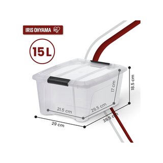 Iris Ohyama NTB-15 cajas almacenamiento apilables