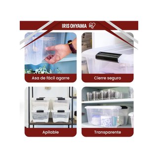 Iris Ohyama NTB-15 cajas almacenamiento apilables
