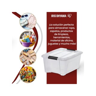 Iris Ohyama NTB-15 cajas almacenamiento apilables