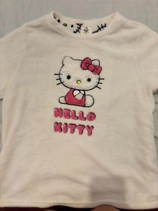 Pijama Hello Kitty Blanco