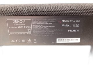 barra sonido denon dht-s216