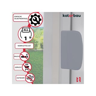 KOTARBAU manija balcón tirador puerta antracita