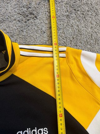Giacca Adidas Vintage Nero e Giallo