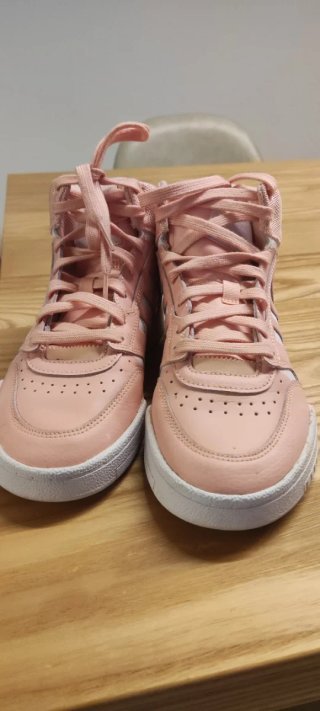 Zapatillas Adidas altas niña rosa