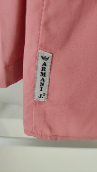 Camicia Armani Jeans Rosa Antico